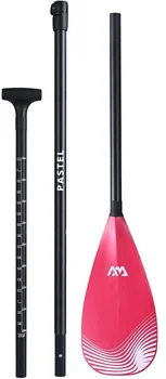 Pagaia SUP Aqua Marina PASTEL, rosa, regolabile, fibra di vetro e carbonio, 180 - 220 cm, B0303924 - immagine 2