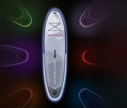 SUP Gonfiabile Aqua Marina GLOW 10&rsquo;4&rdquo;, BT-24GL, 315 x 79 x 15 cm - immagine 12