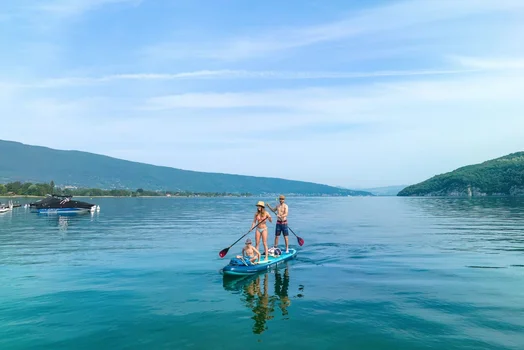 SUP Gonfiabile Aqua Marina Super Trip Tandem 14'0", BT-24ST02, blu, 427 x 86 x 20 cm - immagine 9