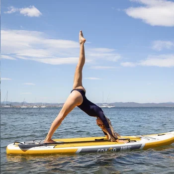 SUP Gonfiabile COASTO ARGO 11', PB-CARG110B, giallo, 335 &times; 84 &times; 15 cm - immagine 14