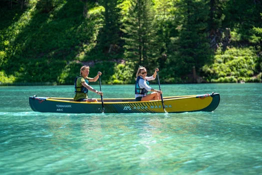 Canotto Aqua Marina TOMAHAWK AIR-C, per 3 persone, 478 x 88 cm - immagine 14