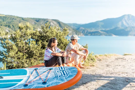 SUP Gonfiabile Aqua Marina PURE AIR Tropic 10&rsquo;6&Prime;, blu, 320 x 81 x 15cm - immagine 15