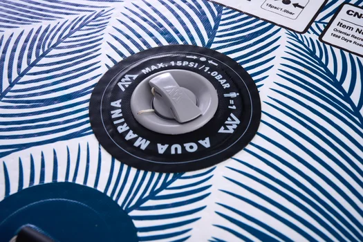 SUP Gonfiabile Aqua Marina PURE AIR Tropic 12&rsquo;0&Prime;, blu, 366 x 84 x 15 cm - immagine 7