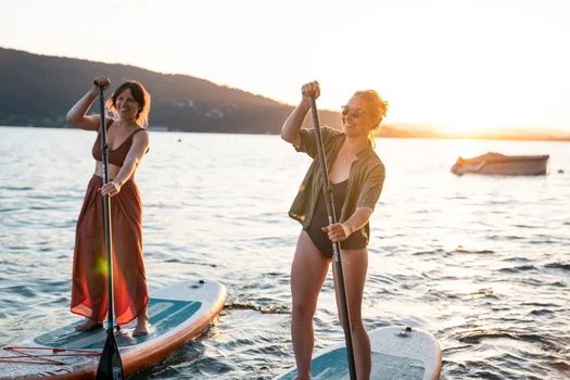 SUP Gonfiabile Aqua Marina PURE AIR Tropic 12&rsquo;0&Prime;, blu, 366 x 84 x 15 cm - immagine 13