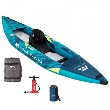 Kayak Aqua Marina STEAM-312, 10'3", per 1 persona, blu, 312 x 90 cm