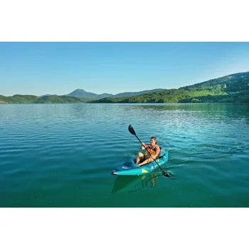 Kayak Aqua Marina STEAM-312, 10'3", per 1 persona, blu, 312 x 90 cm - immagine 1