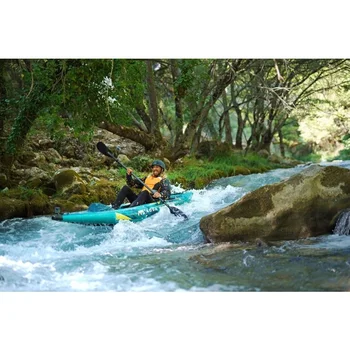 Kayak Aqua Marina STEAM-312, 10'3", per 1 persona, blu, 312 x 90 cm - immagine 2