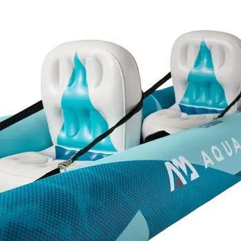Kayak gonfiabile Aqua Marina BETTA 412 13'6", blu, 412 x 80 cm, per 2 persone, BE-412 - immagine 8